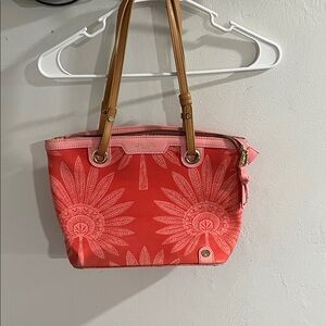 Spartina 449 Coral Sunburst Tote